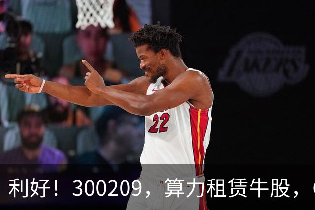利好！300209，算力租赁牛股，Q3营收大增55倍